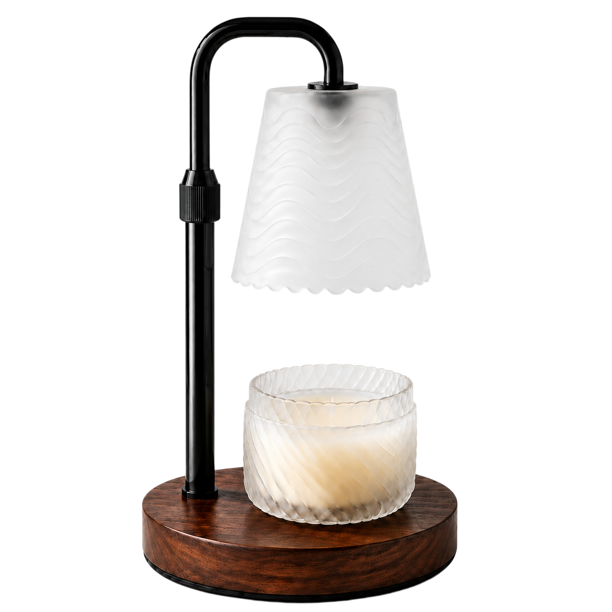Walnut • Black • Wave